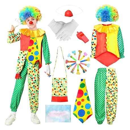 Déguisement de Clown 8/9 ans Neuf