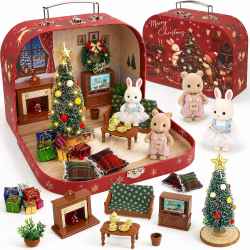 Maison de poupée de noël Neuve