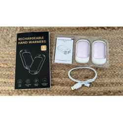 2 Chaufferettes mains rechargeable Neuves