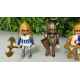 3 figurines PLAYMOBIL chevalier