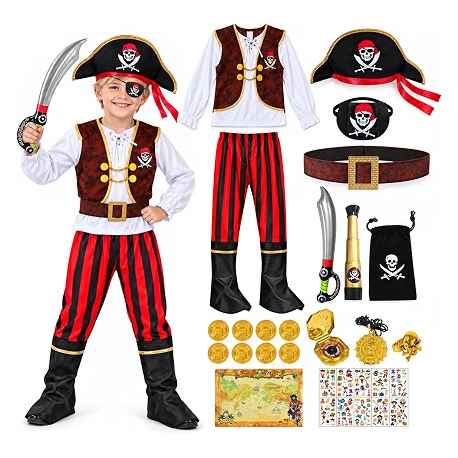 Déguisement Pirate 10/12 ans Neuf