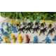 Lot de 19 Cowboys et Indiens