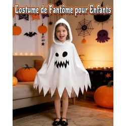 Déguisement Fantôme 5/7 ans Neuf