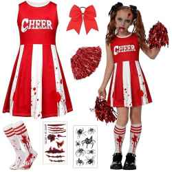 Déguisement Pompom Girl Zombie 12/14 ans