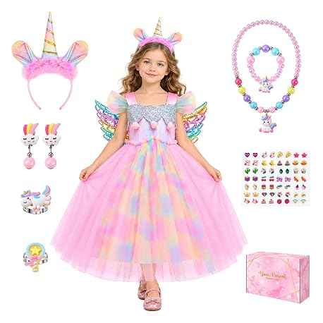 Déguisement Licorne 4/6 ans Neuf