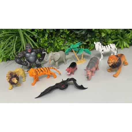Lot d'animaux sauvages
