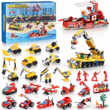 Calendrier de l'avent Pompiers / Chantier Neuf